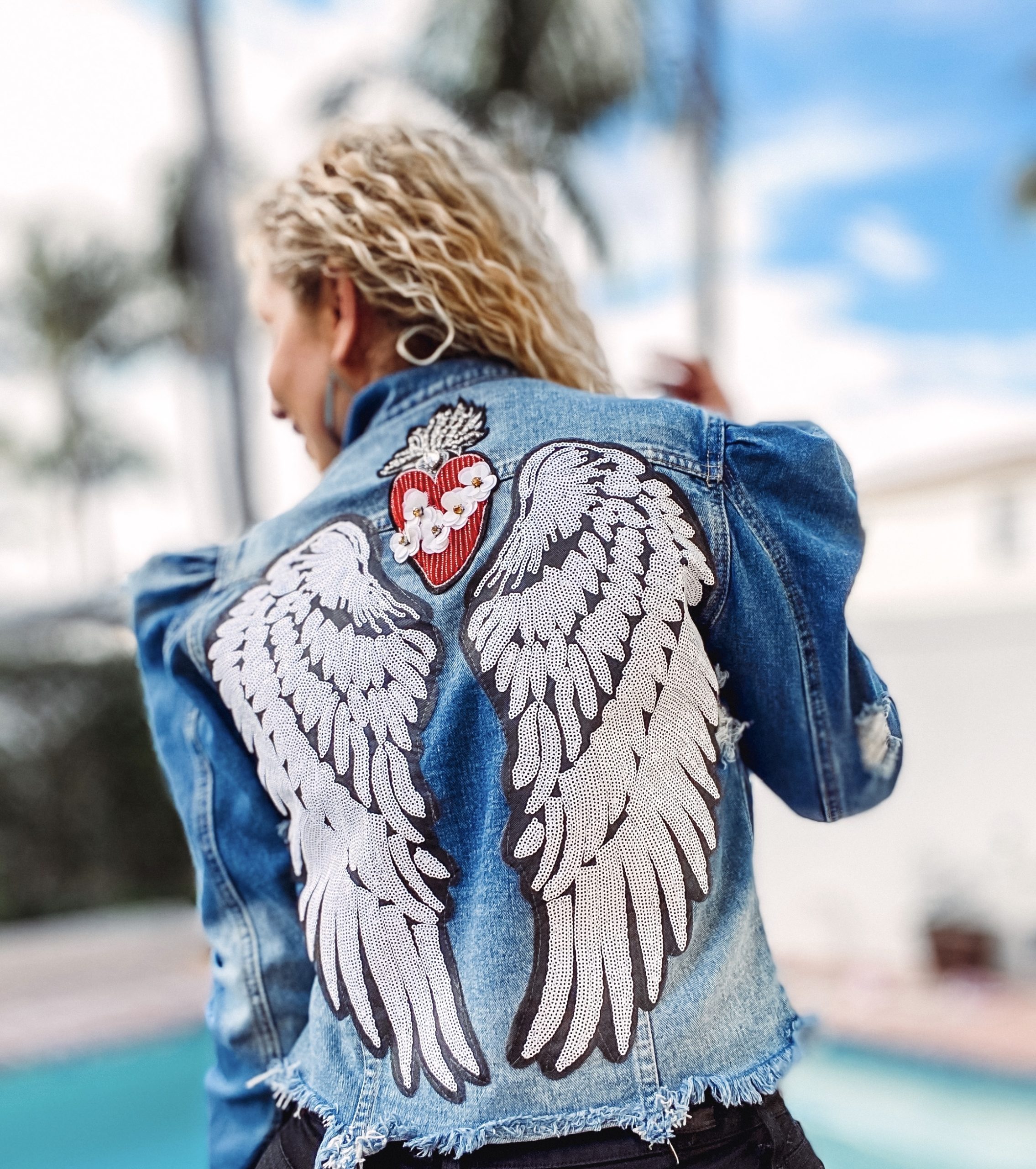 Embellished jean jackets are my newest obsession